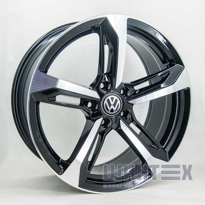 Replica Volkswagen A014 8x18 5x112 ET38 DIA66.6 BMF